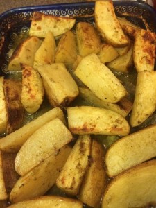 Spice Heist Greek Potatoes